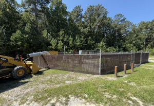 6′ Tall Commercial Grade Galvanized Chain Link Fence in Fort Jackson, SC